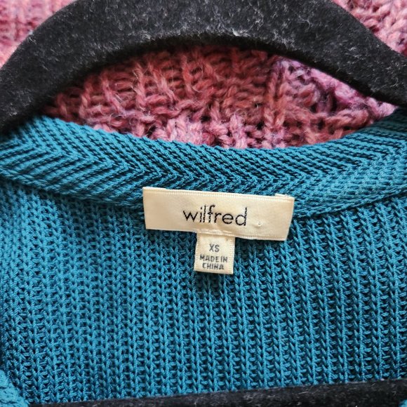 Wilfred Knitted Turquoise Dress - Picture 5 of 5